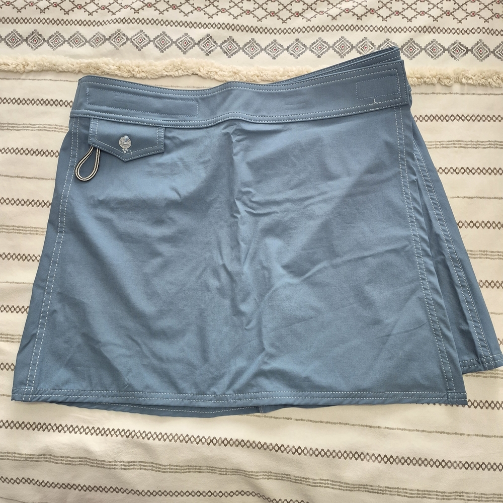 Birdwell Light Blue Mini Skirt